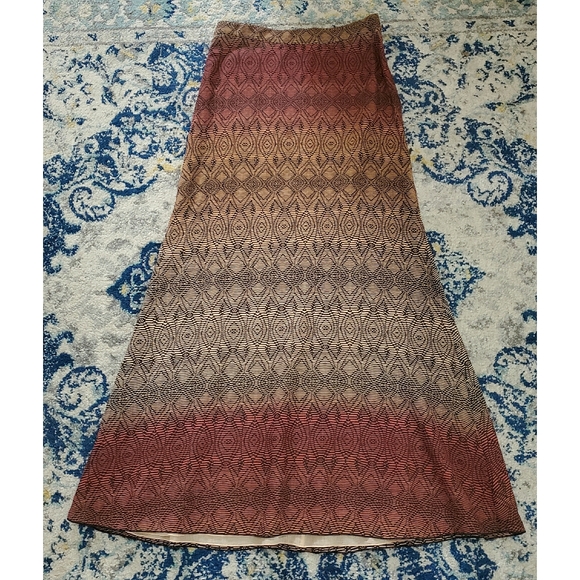 Diane Von Furstenberg Dresses & Skirts - Diane Von Furstenberg Crinkle Silk Ombre Skirt 4